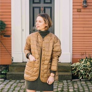 EVERLANE The ReNew Channeled Quilted Liner Jacket XXS